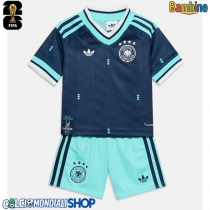 Maglie da calcio Germania Seconda Maglia Bambino Mondiali 2026  Manica Corta + Pantaloni corti)